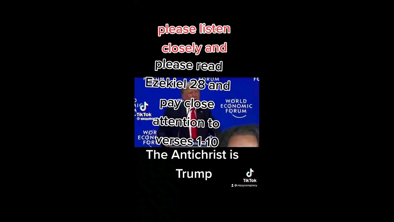Trump trying to keep people from watching prophecy so they don't notice what he is doing.