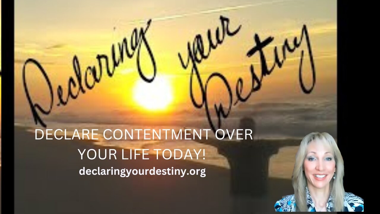 Declare Contentment! "Trusting God's Provision: Discovering Biblical Contentment"