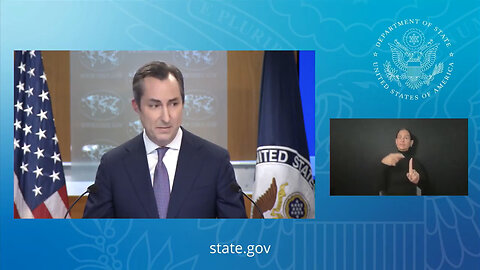 State Department Spokesman Matthew Miller: Trump Was Critical In Getting Ceasefire-Hostage Deal Done