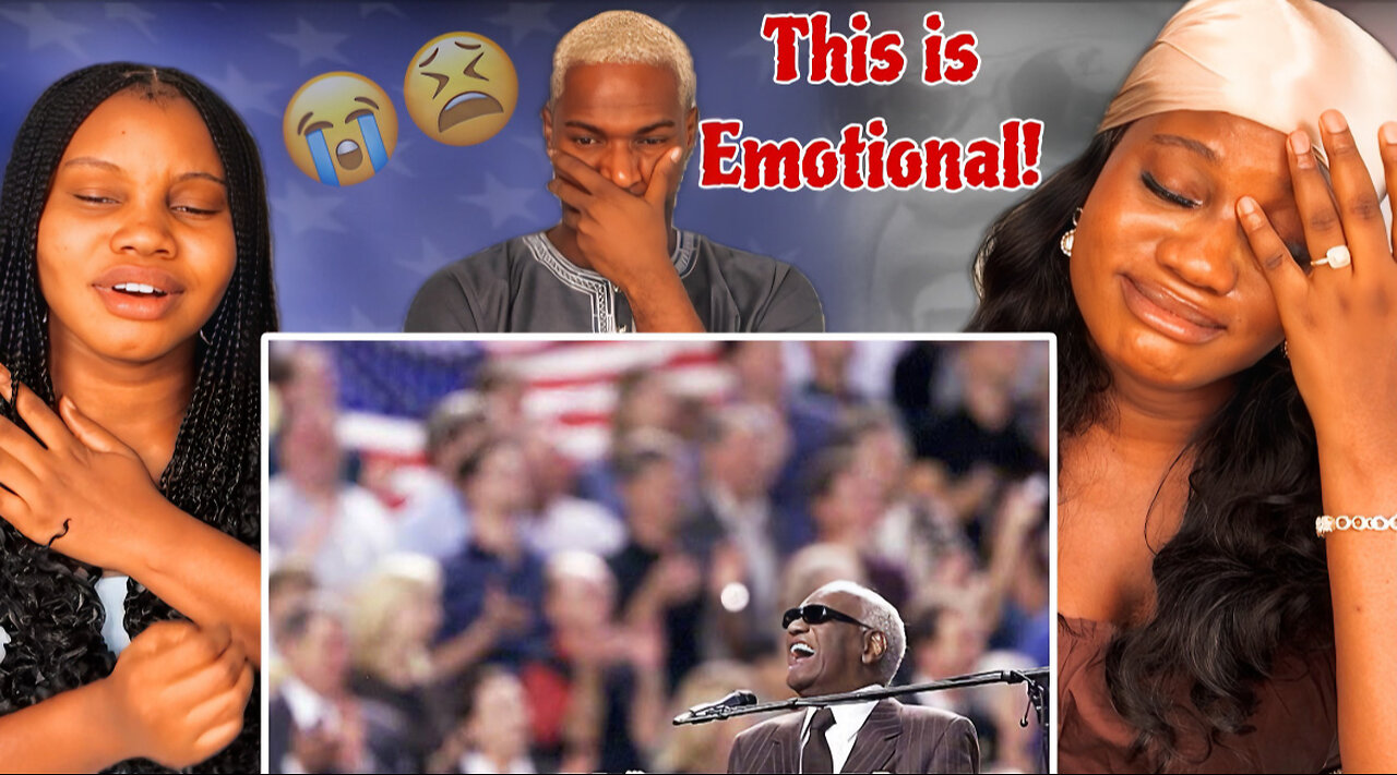 Ray Charles performs America the Beautiful | FAMILY REACTION |