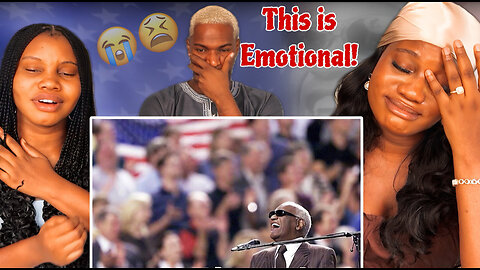 Ray Charles performs America the Beautiful | FAMILY REACTION |