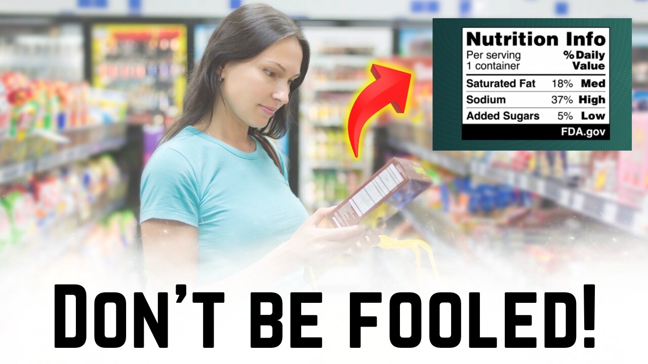 FDA New Proposed Food Labels!