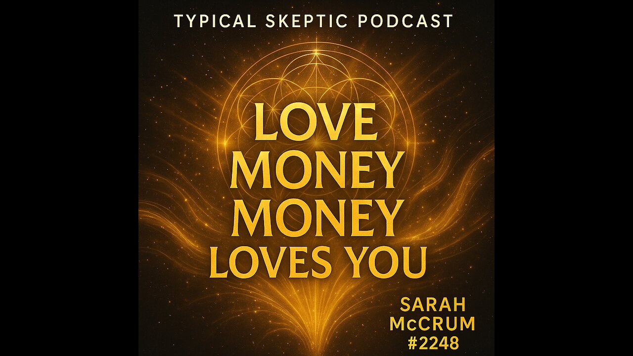Love Money, Money Loves You - Sarah McCrum - 🎙️ Typical Skeptic Podcast #2248