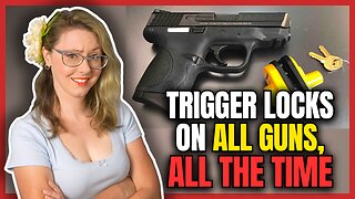 Trigger Locks on ALL Guns - Even When Carrying