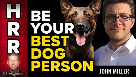 John Miller Understanding Dogs, Training with Purpose, and Being Your Best DOG PERSON