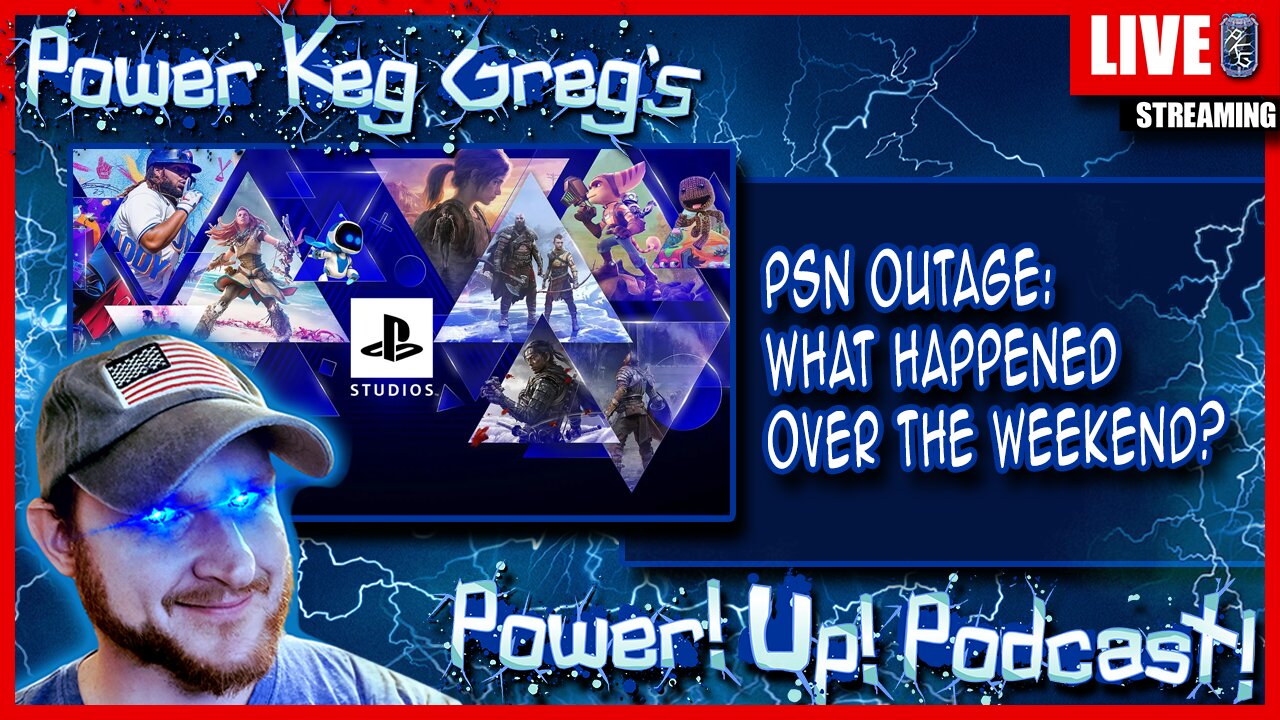 PSN Outage Resolved, What Happend To PSN Over The Weekend? | The Power!Up!Podcast