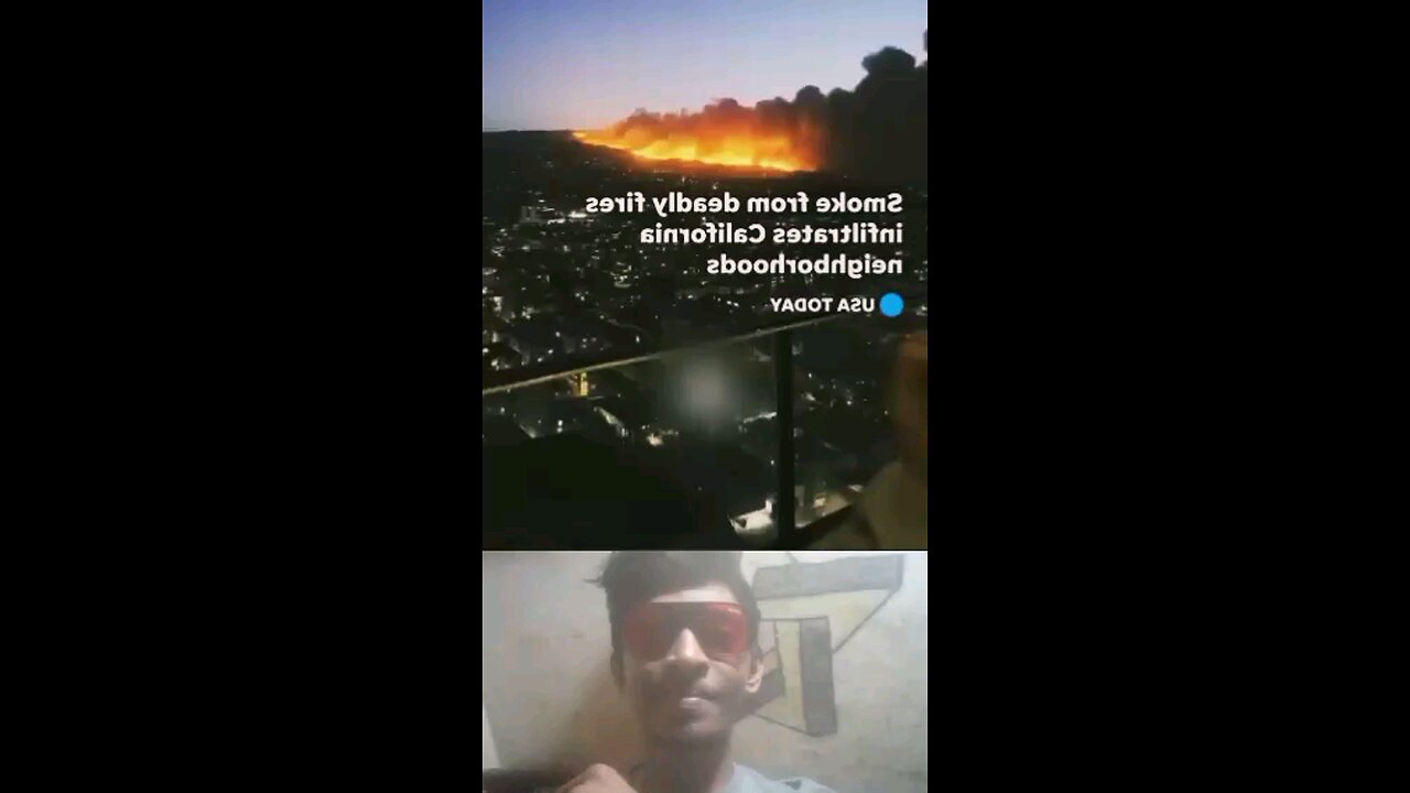 Los angeles california fire today 25/01/23