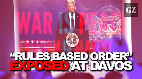 Canada's Mark Carney admits 'rules based order' was a fraud