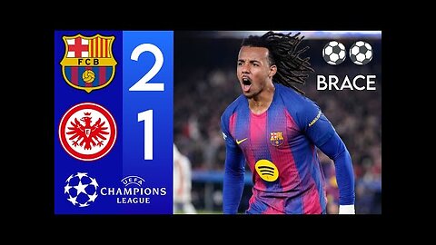 Watch Barcelona vs Eintracht Frankfurt Highlights | UEFA Champions League 2025/26