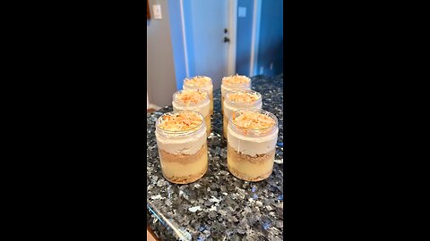 Coconut Cream Pie Jars
