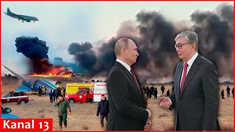 Putin tries to cover up plane crash caused by Russian defence system, asks Tokayev for help