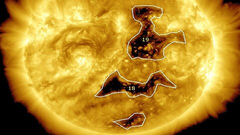 Moderate (G2) Geomagnetic Storm - Big Snows Forecast To Return - Images of Asteroid Donaldjohanson