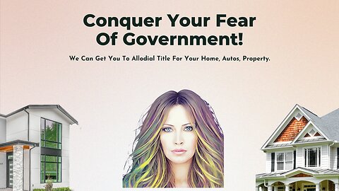 Conquer Your Fear Of Government!