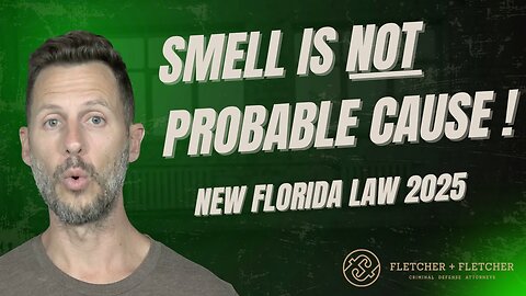 NEW FLORIDA LAW: Police Can't Search Your Car Based on Marijuana Smell Anymore!