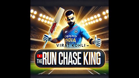 Virat Kohli: The King Of Run Chase