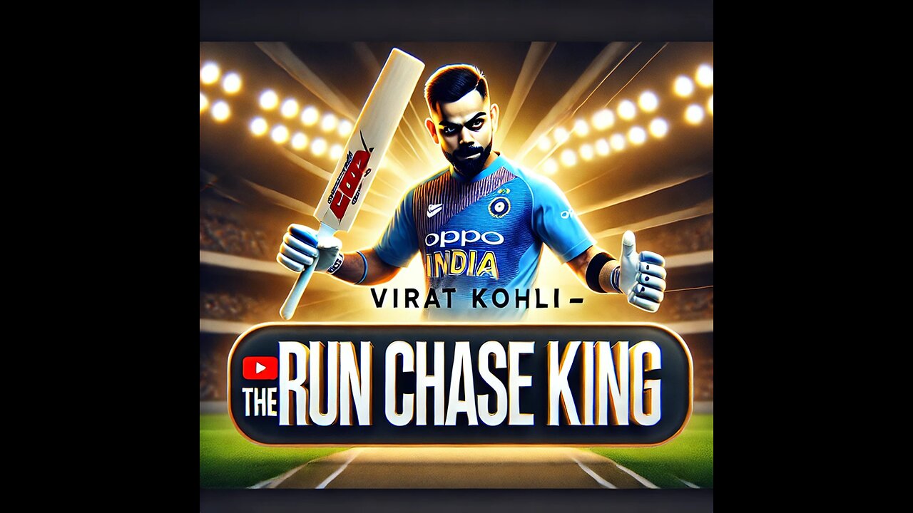 Virat Kohli: The King Of Run Chase