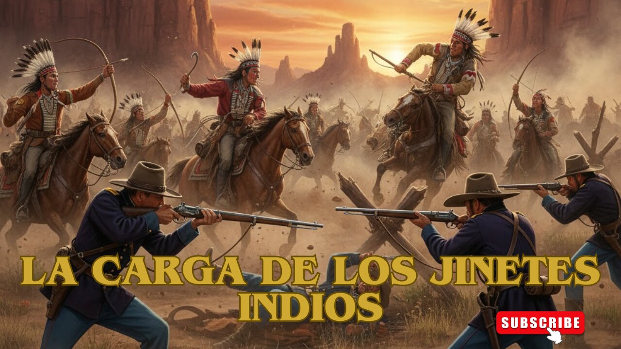 La Carga de los Jinetes Indios /Películas del Oeste
