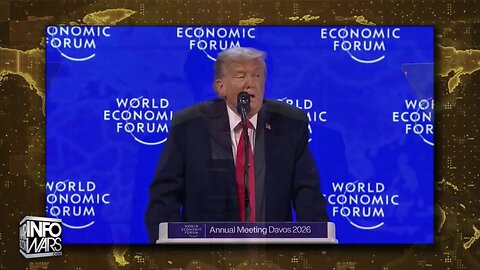 VIDEO: President Trump Tells Globalists In Davos, "The Situation In Minnesota Reminds Us That The West Can Not Mass Import Foreign Cultures Which Have Failed To Ever Build A Successful Society Of Their Own"