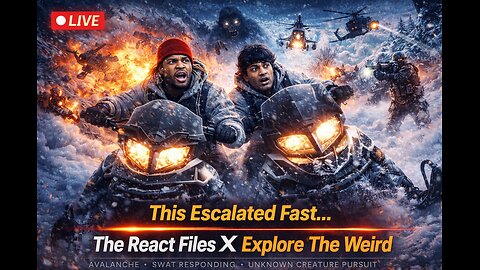 LIVE: This Escalated Fast… | React Files X Explore The Weird