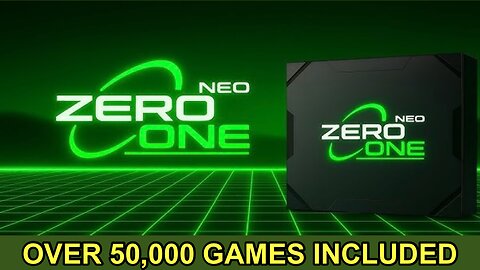 Neo Zero One 1TB Plug & Play Game Console Makes Gaming EASY