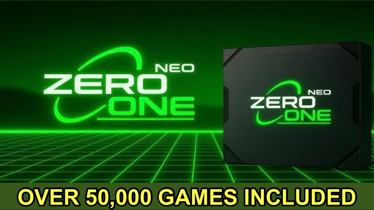 Neo Zero One 1TB Plug & Play Game Console Makes Gaming EASY
