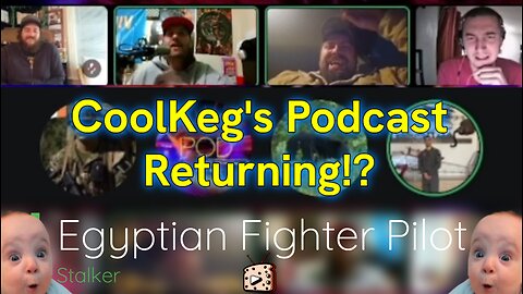 The CoolKeg's Podcast Returning? #flightsim #mobilegaming #gaming #fighterjet #podcast