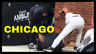 Wild Viral Video Shows Daylight Robbery In Chicago