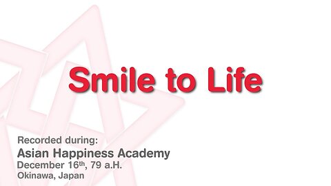 Maitreya Rael: Smile to Life (79-12-16) - H.A.79 part 3 of 10