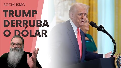 TRUMP ajuda LULA e derruba VALOR do DOLAR no BRASIL (e no MUNDO TODO de FATO) com POLÍTICA ERRÁTICA
