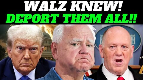 Tim Walz is FINISHED! Nationwide Somali Fraud Demands Massive Arrests