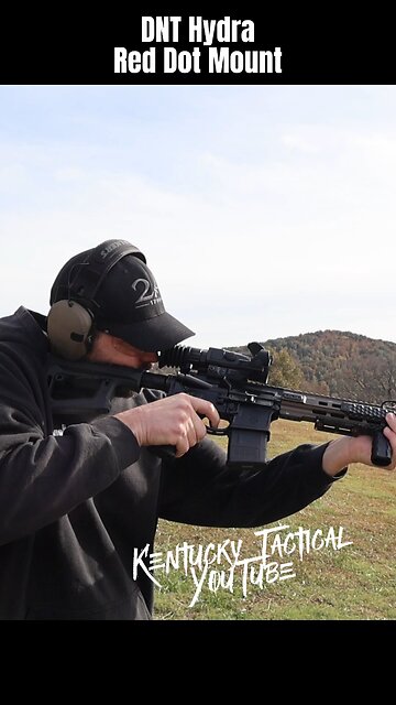 DNT Hydra Red Dot Mount w/ Exigent Defense Street Goblin