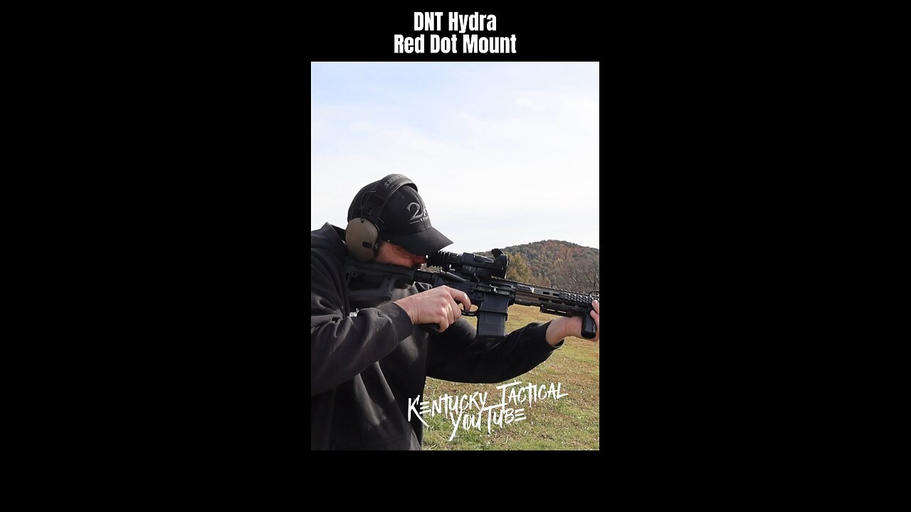 DNT Hydra Red Dot Mount w/ Exigent Defense Street Goblin