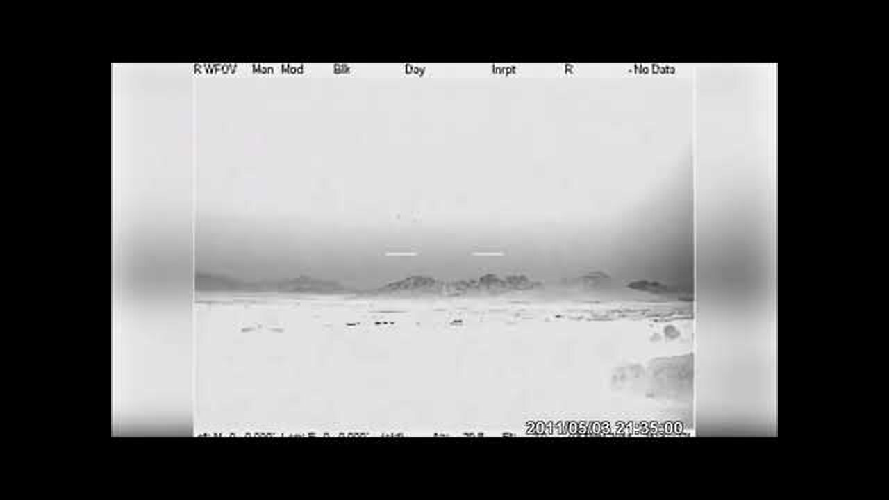 UAPs outside a military base in Afghanistan shot with a missile and are completely unaffected