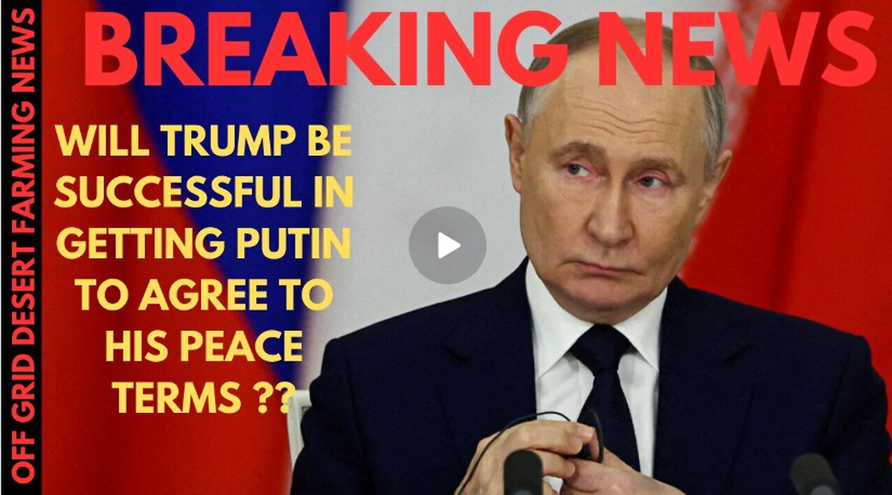 Breaking News: Will Trump Be Successful In Forcing Putin To Peace In Ukraine??? Feb 16