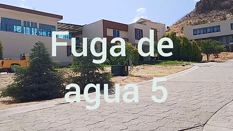 Fuga de agua 5