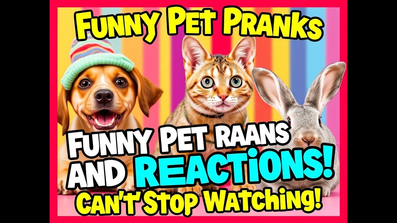 Funny Pet Pranks and Reactions – Can’t Stop Watching!"