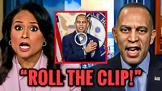 NBC Host Plays A Clip That Exposes Hakeem Jeffries’ Hypocrisy Live