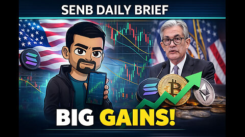 Bitcoin Stabilizes, Jobless Claims Surprise, Solana Reverses | SENB Daily Brief (Nov 26, 2025)