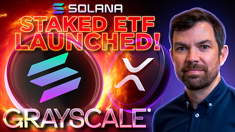Solana Staked ETF Launched!!!🚨XRP Next?🔥Grayscale INTERVIEW