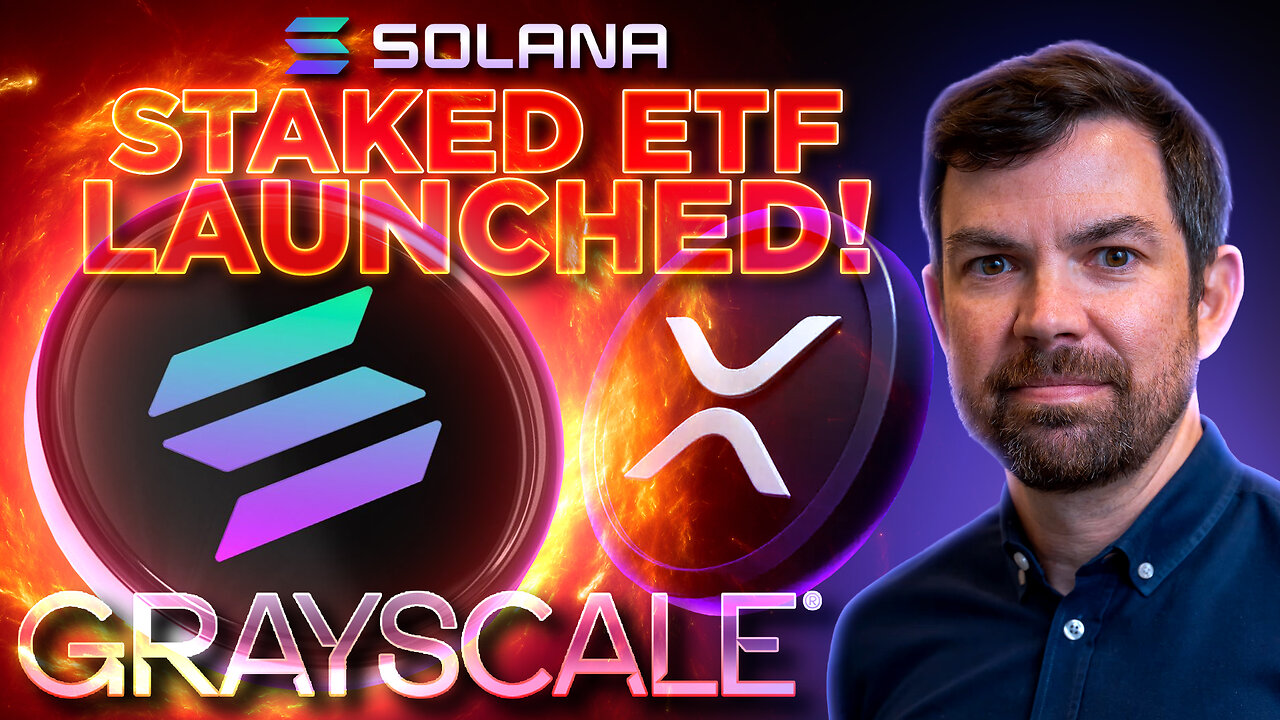 Solana Staked ETF Launched!!!🚨XRP Next?🔥Grayscale INTERVIEW
