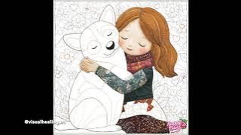 Relax, Recharge, Reflect with the Happy Color app. Patchwork Fantasy