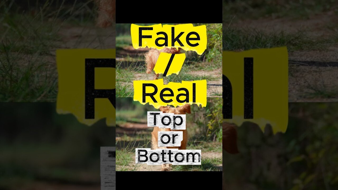 AI or Real? Running Dogs 🐕 Which