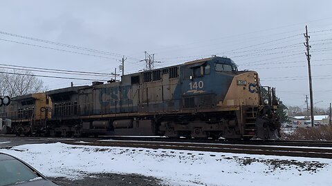 YN2 CSX engines 140 and 236 go West