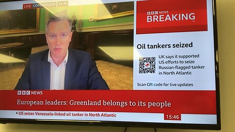 BBC news 07/01/2026 oil tankers seized