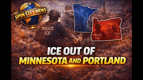 Ice Protest in Portland, and Minneapolis