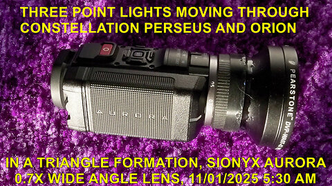 MYSTERIOUS NITE TIME TRIANGLE FLYBY