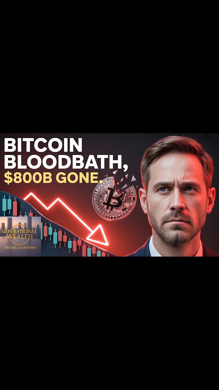 Bitcoin Bloodbath: $800 Billion Wiped Out Overnight (Crypto Flash Roundup)
