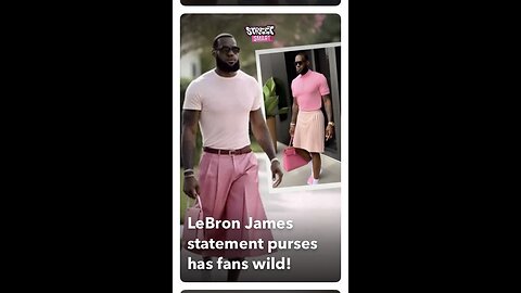 Lebron James (cross dressing sodomite )