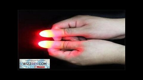 Magic Thumbs Light Toys for Adult Magic Trick Props Blue Light Led Review