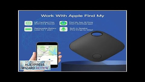 Smart Bluetooth GPS Tracker Works with Find My APP Anti Lose Reminder Review